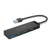 Picture of VENTION USB Hub - Multi USB Port Splitter Ultra-Slim Multiport USB 3.0 Hub Adapter Fast Data Transfer for Laptop, MacBook, Printer, PS4, PC, Flash Drive, Mobile HDD (0.5FT/0.15M)