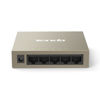 Picture of Tenda TEF1005D, 5-Port 10/100Mbps Fast Ethernet Unmanaged Switch, Network Hub, Ethernet Splitter, Plug & Play, Fanless Metal Design, Desktop or Wall Mount, Limited Lifetime Protection