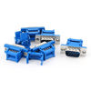 Picture of Yohii Serial Port D-SUB DB9 9 Pin Male IDC Crimp Connectors for Flat Ribbon Cable - 10pcs