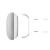 Picture of Fstop Labs 2 Pack Wall Ceiling Cabinet Mount Holder Stand Clip for Google Nest Home Mini Gen 1, Gen 2, Round Speaker Accessories (White) 2 Pack