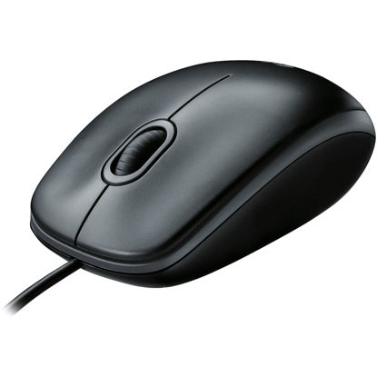 Picture of Logitech B100 Optical USB Mouse,Black