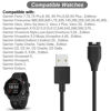 Picture of Charger for Garmin Forerunner 45 55 245 255 265 745 945 955 965, Approach S10 S12 S40 S42 S60 S70, Vivoactive 3 4 4S, Instinct, Venu 2 2S Plus, Fenix 7 7S 7X 6 5 Charging Cable [2Pack, 3.3ft/1m] (2)