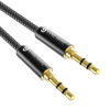 Picture of Syncwire 3.5mm Nylon Braided Aux Cable (3.3ft/1m,Hi-Fi Sound), Audio Auxiliary Input Adapter Male to Male Cord for Headphones, Car, Home Stereos, Speaker, iPhone, iPad, iPod, Echo & More - Black