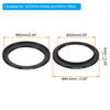 Picture of PATIKIL 52mm-62mm Metal Step Up Ring, 2 Pack Camera Lens Filter Adapter Ring Aluminum Filter Adapter Ring for Camera Lenses Hood, Black