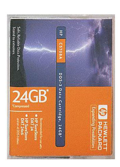 Picture of Hewlett Packard C5708A 4mm DDS-3 Data Cartridge 24GB (1-Pack)