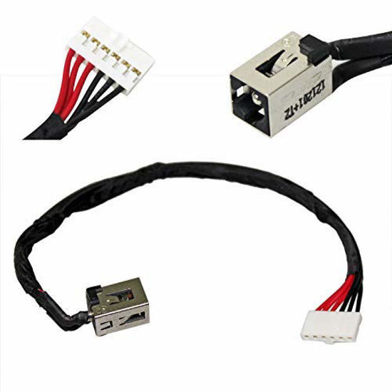 Picture of DBParts DC Power Jack Cable For Toshiba Satellite P70-ABT2G22 P70-ABT2N22 P70-ABT3G22 P70-ABT3N22 P70-AST2GX1 P70-AST2NX1 P70-AST3GX1 P75-A7200 P75-A7100 P70T-AST2GX1, DD0BDAAD000