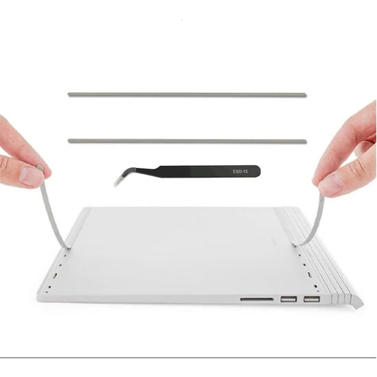 Picture of WESAPPINC Silicone Rubber Non-Slip Bumper Feet Strips Replacement for Microsoft Surface Book Laptop 1, 2, or 3 13.5"