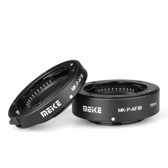 Picture of Meike Auto Focus Plastic Macro Extension tube Ring AF for Panasonic Olympus M43 Mount cameras G2 G3 GH4 GH5 GF2 GF5 GX1 EP1 EP2