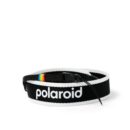 Picture of Polaroid Camera Strap - Black & White - Compatible with Polaroid I-Type and 600 Cameras (6308)