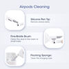 Picture of 6-in-1 Electronics Cleaner Kit, Soft Brush Earbud Cleaner Kit for Airpods Charging Case, Keycaps Puller Keyboard Cleaning Kit, Screen Cleaner Tool for Phone, Laptop, Tablet PC, Camera, Watch, TV