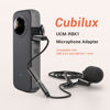 Picture of Cubilux UCM-RBK1 Microphone Adapter Compatible with Insta 360 ONE X2/X3 and ONE RS 1-Inch 360