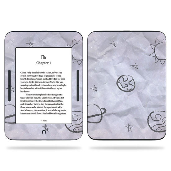 Picture of MightySkins Skin Compatible with Barnes & Noble Nook GlowLight 3 (2017) - Kids Outer Space | Protective, Durable, and Unique Vinyl Decal wrap Cover | Easy to Apply, Remove | Made in The USA