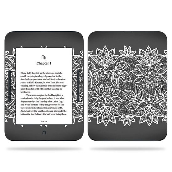 Picture of MightySkins Skin Compatible with Barnes & Noble Nook GlowLight 3 (2017) - Floral Lace | Protective, Durable, and Unique Vinyl Decal wrap Cover | Easy to Apply, Remove | Made in The USA