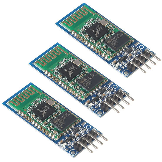 Picture of 3PCS HC-06 HC 06 Bluetooth Module RF Wireless Bluetooth Transceiver Module 4 Pins for Arduino