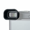 Picture of JJC KIWIFOTOS Ergonomic Long Camera Eye Cup for a6600 a6500 a6400, a6600 Eyecup, a6500 Eyecup, a6400 Eyecup, a6600 Eye Piece, Viewfinder EP17, Size: 41*27*17mm; Compatible with Sony a6500 a6400 a6600