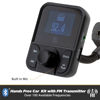 Picture of Scosche SBTFM1-XCES0 Bluetooth 5.0 FM Transmitter w/ Dual USB Charger Ports, LCD Screen, Adjustable Neck & Aux Port, Wireless Radio Bluetooth Adapter, Hands-Free Car Kit for Phone Calls & Music Player