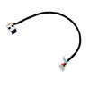 Picture of DREZUR 7-Pins DC_in Jack Socket with Power Cable for H Compaq G56 G62 G72 CQ56 CQ62 CQ72 Series Laptop G56-123NR G62-149WM G72-227WM G72-259WM CQ56-124CA CQ62-215DX CQ62-411NR DD0AX8PB000 DD0AX8PB001