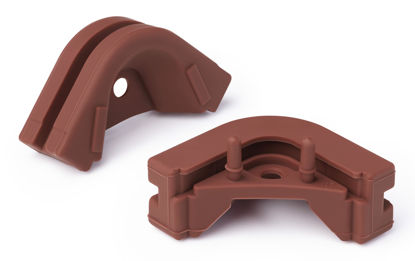 Picture of Noctua NV-MPP1.Brown Sx4, Multi-Purpose Pads for 120 & 140mm Fans (Brown)