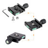 Picture of 50mm Quick Release Plate Clamp Adapter Compatible with Arca Swiss for DSLR Camera Tripod Ball Head Monopod Stabilizer