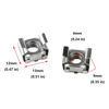 Picture of Antrader M6 Cage Nuts, M6 Mounting Cage Nuts for Server Shelves Rack & Cabinet Pack of 50