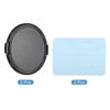 Picture of PATIKIL Camera Lens Cap, 2 Pack Sides Pinch Front Lens Cover with Microfiber Cleaning Cloth for 77mm Thread Universal DSLR Lenses