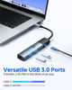 Picture of LIONWEI USB C Hub with Ethernet, Laptop USB Hub Multiport Adapter for MacBook Pro/Air with 4K@60HZ HDMI, Ethernet, 3 5Gbps USB-A/C,100W Power Delivery, 6-in-1 USB C Dongle for Dell/HP/Surface/Lenovo