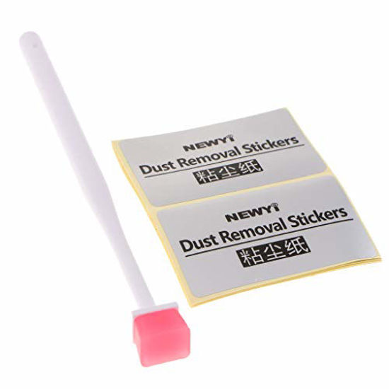 Picture of Baosity 2 Pieces CCD CMOS Sensor Cleaning Pen Brush Cleaner Kit for Digital SLR Cameras-Red