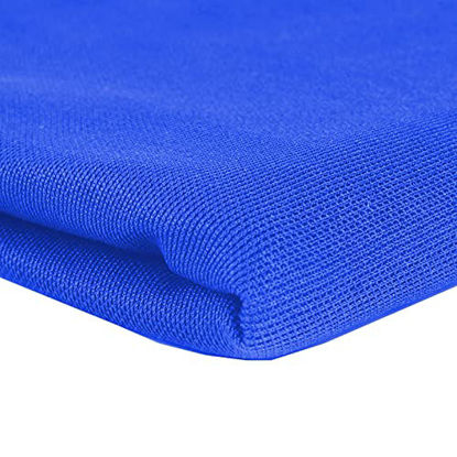 Picture of Edge Trim Speaker Grill Cloth Stereo Fabric Replacement for Acoustic Equipment Speakers,Home Application-Dustproof,Scratch-Resistance,Protection and Exquisite Decoration (45 inch x 54 inch, Blue)