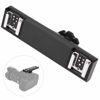 Picture of Dual Hot Shoe Flash Speedlite Light Bracket Compatible for Nikon's, and for 's I TTL and SLR Camera Camcorder.( for Nikon)