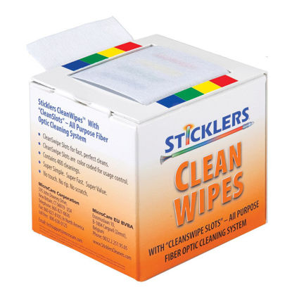 Picture of MicroCare Sticklers CleanWipes All Purpose Fiber Optic Cleaning System