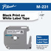 Picture of Brother M231 1/2in Labeling Tape