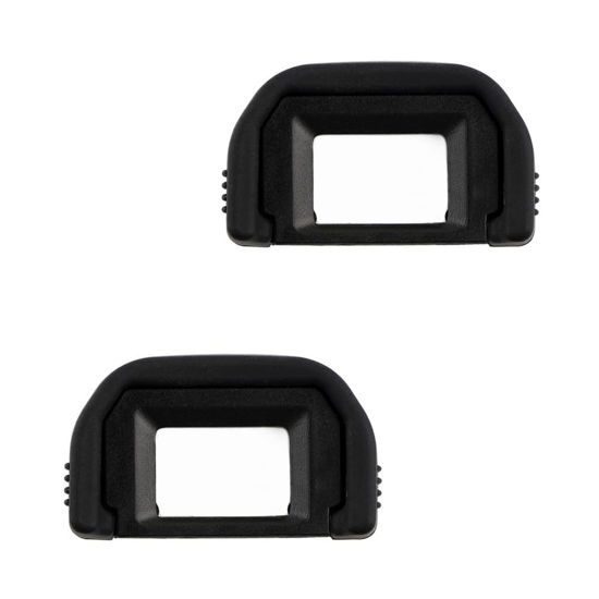 Picture of 2 Pack Camera Eyecup Viewfinder Protector Eyepiece Compatible for Canon EOS Rebel T7i T7 T6 T6i T6s T5 T5i T4i T3 T3i T2i T1i SL2 SL1 XS XSi XTi XT Replaces EF Eye Cup