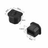 Picture of LAMPVPATH 10 Pcs USB B Female Port Plug, USB B Female Anti Dust Cover Plug Protector Stopper Cap