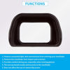 Picture of Camera Eyecup Viewfinder Protector Eyepiece compatible for Sony A6300 A6100 A6000 NEX-6 NEX-7 replaces FDA-EP10 Eyepiece