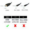 Picture of Anbear HDMI to VGA with Audio Adapter, Gold-Plated VGA to HDMI Adapter1080P Video Converter Male to Female with 3.5mm Audio Port Compatible for PC,Laptop,DVD