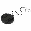 Picture of Haoge 58mm Center Pinch Snap On Front Lens Cap Cover with Cap Keeper for Canon Nikon Sony Fujifilm Sigma Tamron and Other 58mm Filter Thread Lens