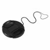 Picture of Haoge 67mm Center Pinch Snap On Front Lens Cap Cover with Cap Keeper for Canon Nikon Sony Fujifilm Sigma Tamron and Other 67mm Filter Thread Lens