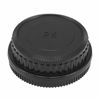 Picture of Haoge Camera Body Cap and Rear Lens Cap Cover Kit for Pentax K PK Mount Camera Lens Such as K-7, K-x, K-r, K-5, K-01, K-30, K-5II, K-5IIs, K-500, K-50, K-3, K-S1, K20D, K200D, K2000, K1000, K110D