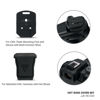 Picture of 2Pack Camera and Flash Hot Shoe Cover Cap for Canon Speedlite EL-1 EL-100 600EX II 430EX III on Canon EOS R8 R50 R6 Mark II R10 R7 R5 C R5C R3 Mirrorless Camera