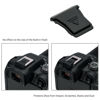 Picture of 2Pack Camera and Flash Hot Shoe Cover Cap for Canon Speedlite EL-1 EL-100 600EX II 430EX III on Canon EOS R8 R50 R6 Mark II R10 R7 R5 C R5C R3 Mirrorless Camera