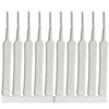 Picture of MEETOOT 50pcs Multifunctional Mobile Phone Charging Port Cleaning Brush 65mm Dust Shower Hole Cleaning Mini Brush Bendable Mini Soft Round Brushes