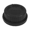 Picture of Haoge Camera Body Cap and Rear Lens Cap Cover Kit for Nikon F Mount Camera Lens Such as D4S D5 D6 D40X D600 D610 D750 D800 D800E D810 D810A D850 D3300 D3400 D3500 D5300 D5500 D5600 D7100 D7200 D7500