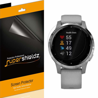 Picture of Supershieldz (6 Pack) Designed for Garmin Vivoactive 4S (40mm) Screen Protector, High Definition Clear Shield (TPU)