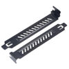 Picture of uxcell PCI Slot Covers with Screws for PC Case Airflow and Dustproof Black 5pcs