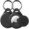 Picture of LOVYONES Airtag Keychain Holder Case for Apple Airtag, 2 Pack of IPX8 Waterproof, Fully Shockproof, Anti Scratch Airtag Holder Case for Key, Kid, Bag, Luggage, Pets Collar