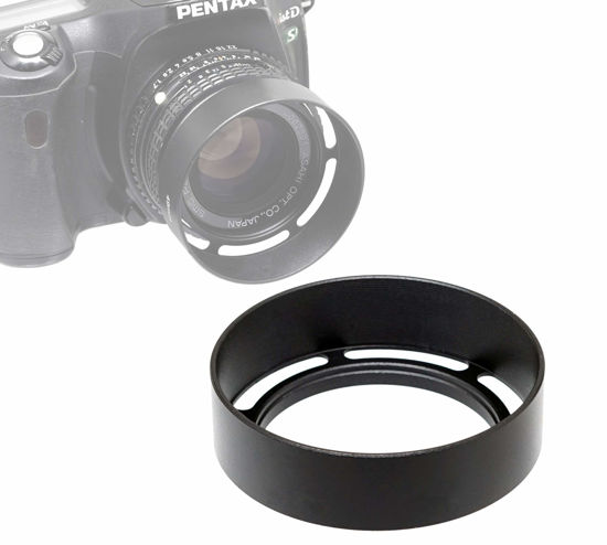 Picture of Fotasy Metal 39mm Vented Lens Hood, 39mm Metal Hood, 39mm Lens Hood for Fuji Leica Leitz Panasonic Olympus Panasonic Sony Lens, 39mm Screw-in Lens Hood, LV39