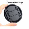 Picture of 77mm Lens Cap Center Snap on Lens Cap Suitable Suitable &for Nikon &for Canon &for Sony Any Lenses with Ø 77mm Camera