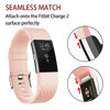 Picture of POY For Fitbit Charge 2 Bands, Classic & Special Edition Replacement bands for Fitbit Charge 2, Small Pink