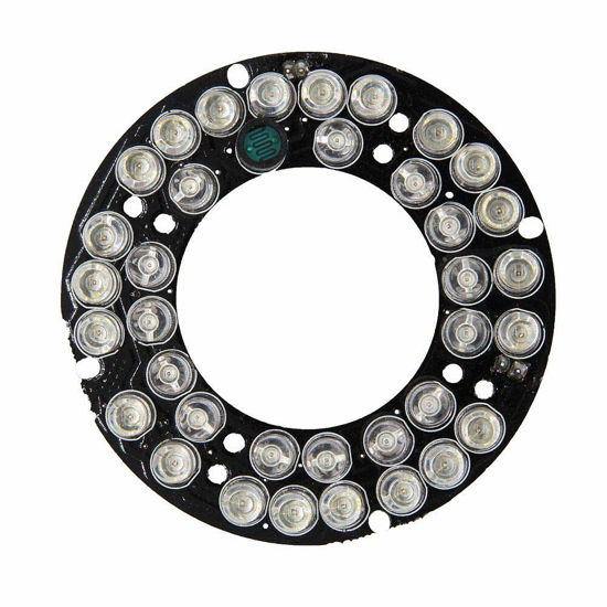 Picture of CoCocina 3Pcs 36*Ir Led Board for CCTV Camera Night Vision 60Mm for Cs Len Infrared Light Board Dc12V