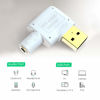 Picture of USB to Audio Jack,USB to 3.5mm Jack Audio Adapter,3.5mm to USB,USB Headphone Adapter with 3.5mm Aux Stereo Converter Compatible PS4/PS5/PC/Laptop,with Built-in Chip.Plug and Play (White)